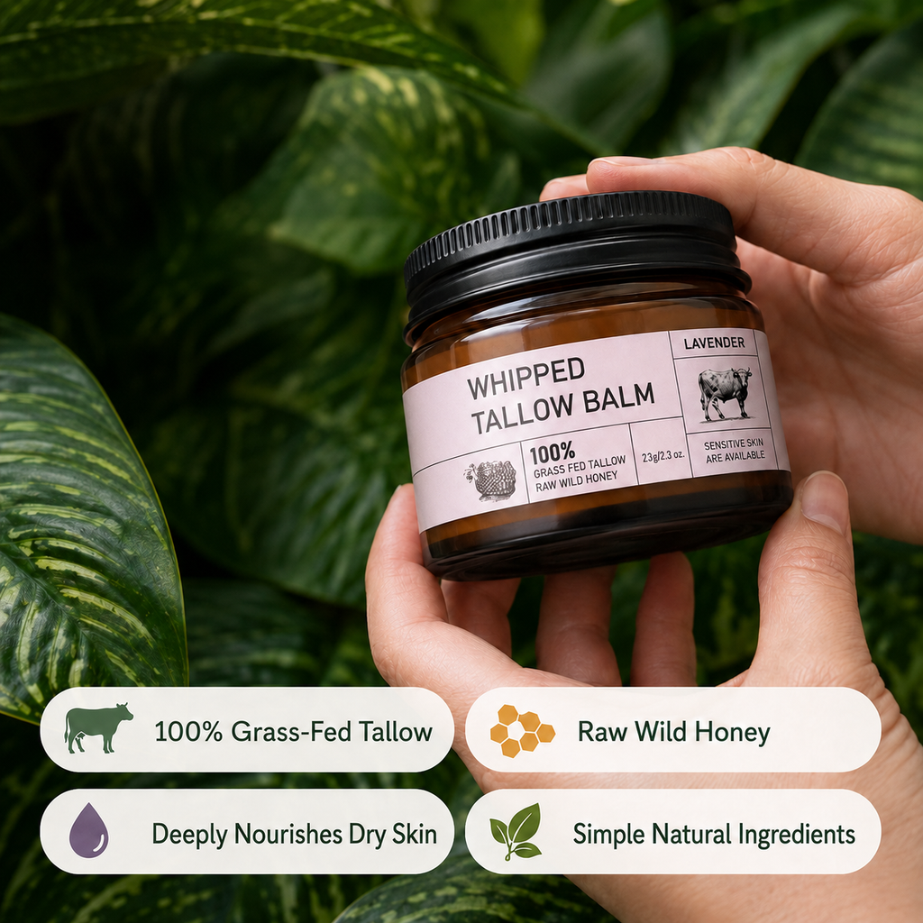 Raw Honey Beef Tallow Balm